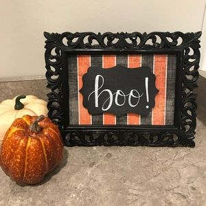 Halloween Boo Sign